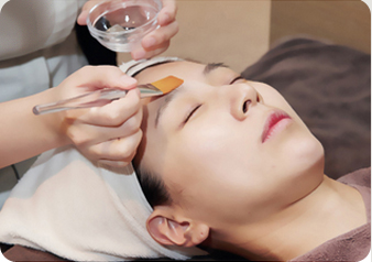 필링제 도포